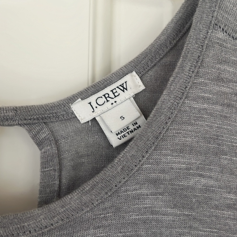 J. Crew Women's Sleeveless Drapey Scoop Neck Tank Top Sz Small - Picture 3 of 7
